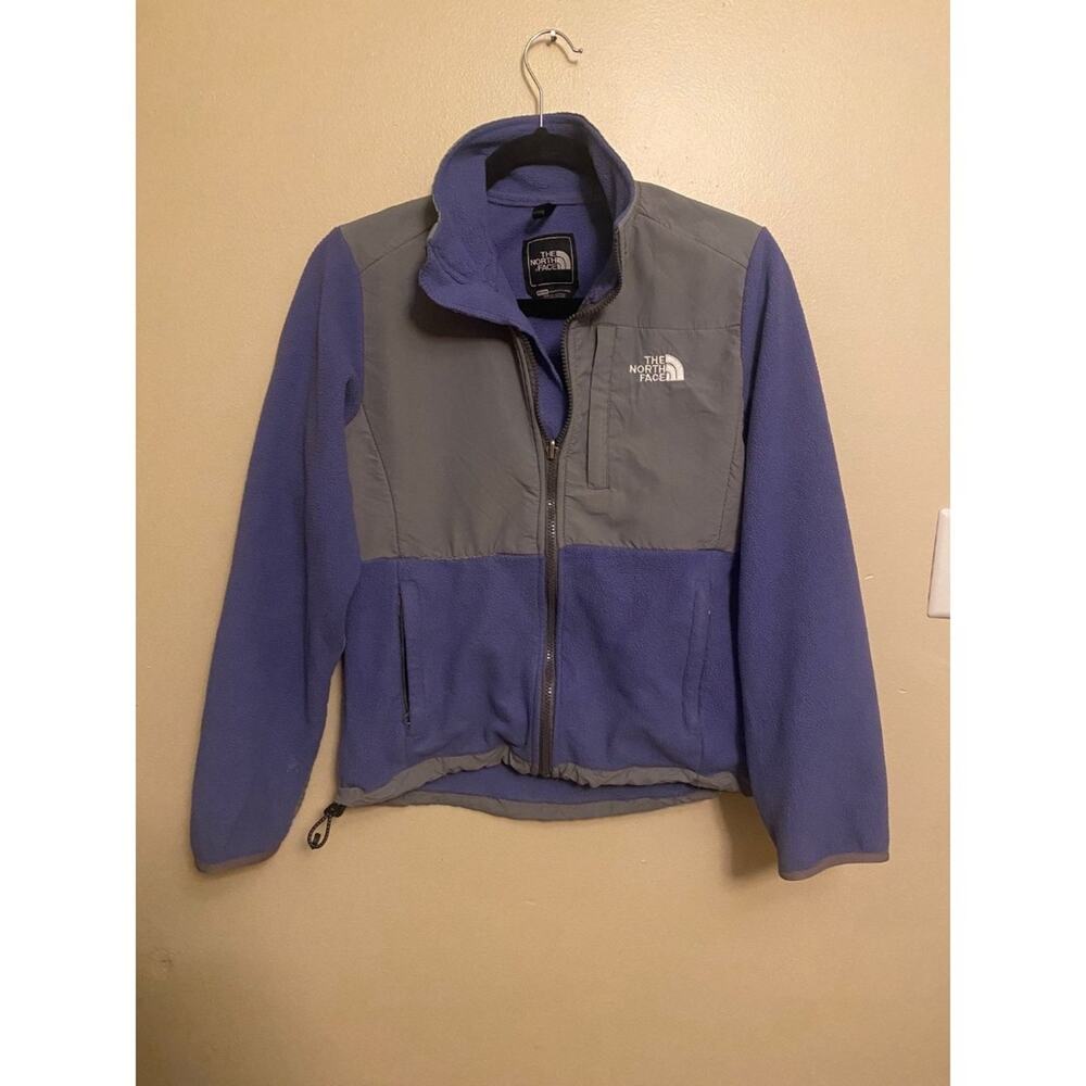 The North Face Jacket XS womens winter coat jacket purple and gray